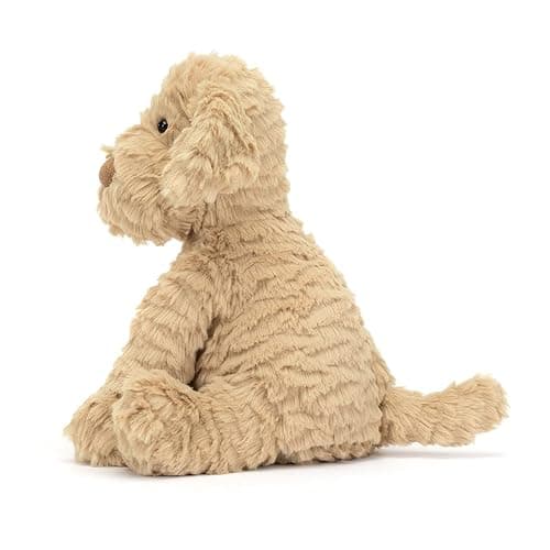 Jellycat Fuddlewuddle Puppy Stuffed Animal, Medium 9 inches - Dogs and Puppies Plush Toy - Classic Children's Gift - Puppy thumbnail 4