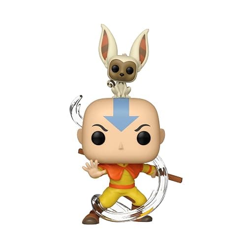 Funko Pop! Animation: Avatar - Aang with Momo thumbnail 3