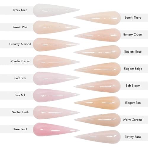 MakarttPro Acrylic Powder - 56g/2oz Nail Cover for Extension, Perfect for Professional Private Nail Technicians - Color: Rose Petal thumbnail 5