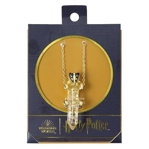 Harry Potter House Animal Gem Stone Pendant Necklaces- Slytherin, Gryffindor, Hufflepuff, Ravenclaw Available thumbnail 4