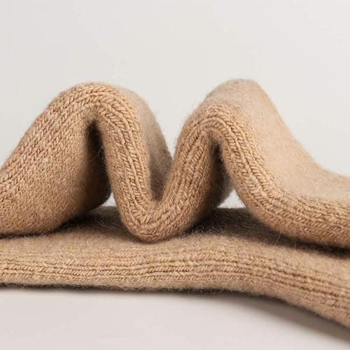 Yoicy Womens Super Thick Wool Socks - Soft Warm Comfort Casual Crew Winter Socks (Pack of 3-5), Multicolor thumbnail 5
