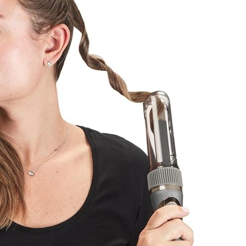 Conair Curl Secret Ceramic Auto ¾” Barrel Hair Curler - multiple 5 heat settings - Custom 3 curl directions (left, right and Alternating) -High heat up to 210°C (410°F), Auto off for safety, Dual Voltage thumbnail 6