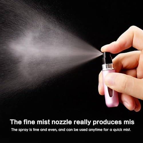 5pcs Mini Perfume Travel Bottle, Refillable Perfume Atomiser, Spray Bottles, Portable for Travel Holiday, Outdoor Activities and Business(5ML) thumbnail 6