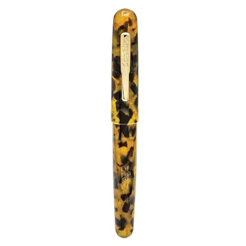 Conklin All American Fountain Pen in Tortoiseshell – Medium Nib, Vintage Design & Superior Craftsmanship – Ideal Gift for Professionals & Pen Collectors thumbnail 4