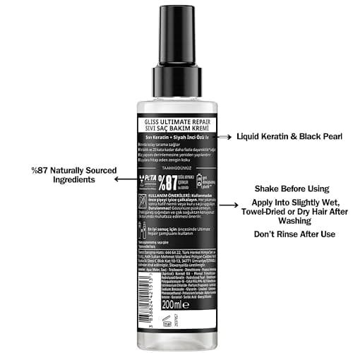 Gliss Ultimate Repair Conditioner Spray 6.76 fl oz thumbnail 3