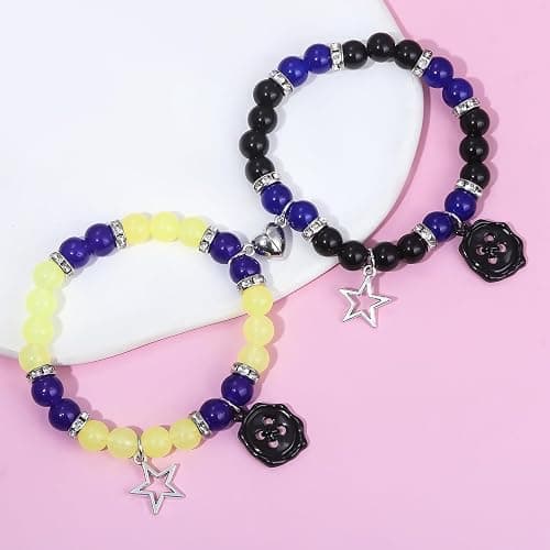 BFF Wybie Matching Bracelet Halloween Merchandise Friend Gifts Stuff Jewelry Costume Accessories for Cosplay thumbnail 4