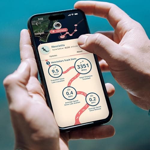 Fahlo Shark Tracking Bracelet – Track a Real Shark’s Journey – Supports Wildlife Conservation – Elastic, One Size Fits Most – on Interactive Mobile App Map – Unisex Ocean Conservation Gift thumbnail 3