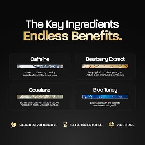BASED Under Eye Elixir, Hydrating & Refreshing Formula, Simple. Effective. Based. 0.5 fl oz, Pack of 1 thumbnail 5