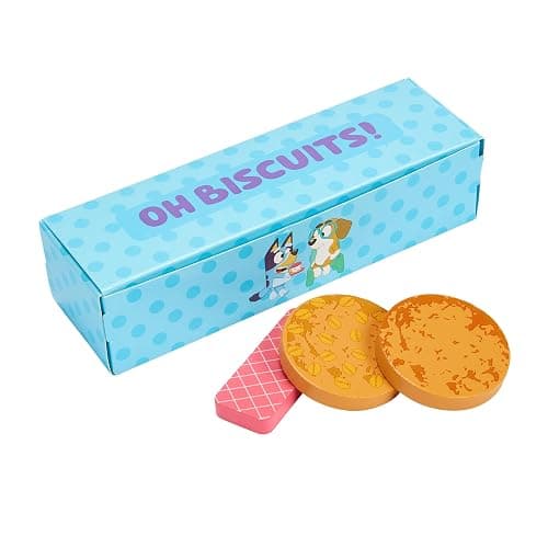Bluey – Tea Party Set – Wooden 18-Piece Pretend Play Set with Tray, Teapot, Tea Cups, Biscuits, and Notepad for Children 3 Years and up – Imaginative Fun and Role-Playing, FSC Certified thumbnail 8