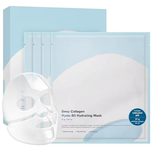 SUNGBOON EDITOR Deep Collagen Hyalu-B5 Overnight Hydrating Mask, 37g x 4ea - Image 1
