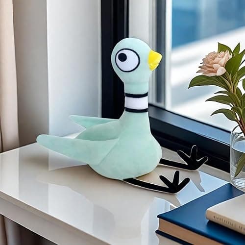 New 12 "Pigeon Plush Soft Filled Bird Filled Animal Toy Soft and Durable, Plush Toy for Boys and Girls, Children's Gift, Home Decoration thumbnail 3