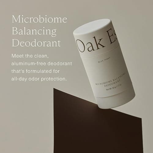 Oak Essentials Microbiome Balancing Deodorant | Aluminum-Free, Clean Deodorant with Blue Tansy for All-Day Odor Protection, 1.7 Oz thumbnail 2