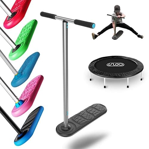 The Indo Trick Scooter - Trampoline Scooter -Stunt Scooter for Teens, Kids and Adults - Pro Tricks - Indoors and Outdoors - Professionals and Beginners - Kickstart - 6-15 Years