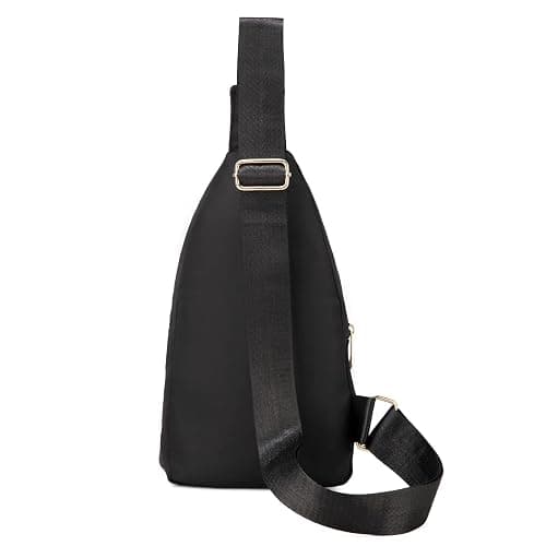 AOSTIHOT Small Sling Backpack for Women, Chest Bag Daypack Crossbody for Travel Sport Running Hiking Black thumbnail 5