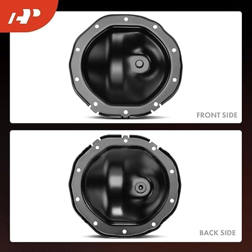 A-Premium Rear Differential Cover W/Gasket Fit for Chevy, GMC & Cadillac Models - Silverado 1500 Sierra Suburban Express Sonoma Tahoe Yukon S10 Blazer Jimmy Escalade 1998-2010, with Magnet & 10 Screws thumbnail 8