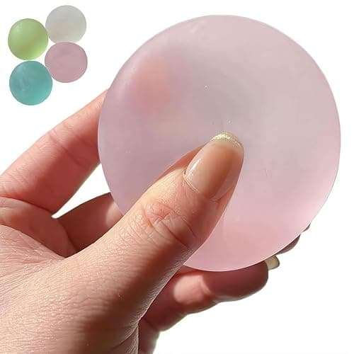 Sugar Ball Squishies,Sugar Fidget Toy, 2.36inch Slow Rising Stress Ball,Soft Relief Squeeze Stress for Adult,Squeeze Balls Sensory for Anxiety Stressing Party Favors,Birthday Gifts - Image 1