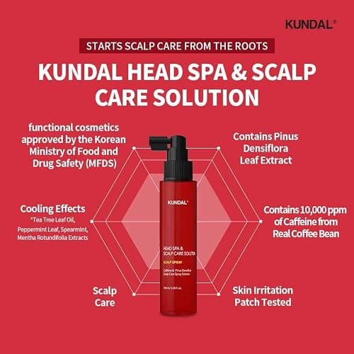 KUNDAL Hair Loss Serum & Caffeine Scalp Tonic thumbnail 6