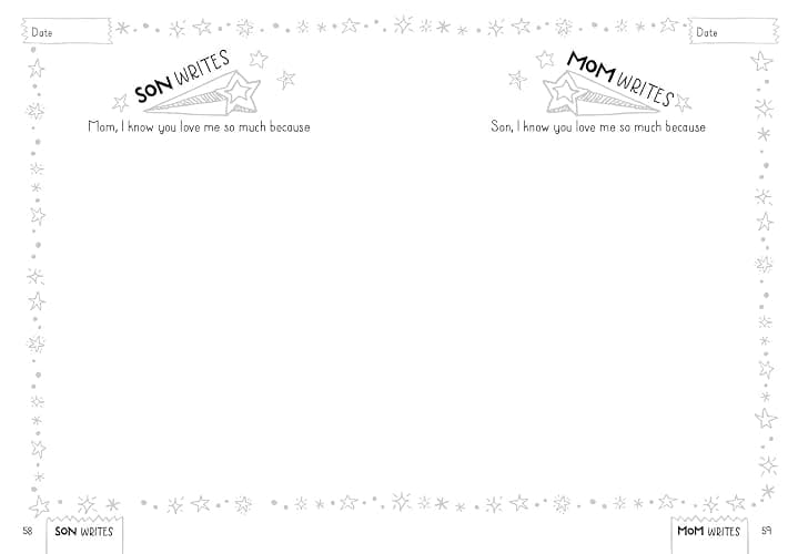 Between Mom and Me: A Guided Journal for Mother and Son (Journals for Boys, motherhood books) thumbnail 4