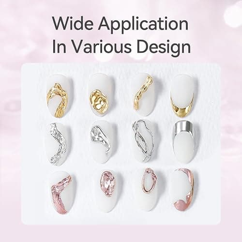 Born Pretty Top Coat Gel U V für Chrom-Nagelpuder 15ML - Metallic U V Nagellack Shiny Lang Anhaltendes Überlack Soak-Off U V/LED Nagellack Gel Geschenk für Nagelstudio DIY Home thumbnail 6