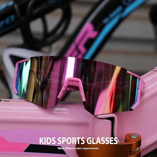 SEKKAF Kids Sunglasses Youth Baseball Sunglasses for Boys Girls Softball Sports Sun Glasses UV Protection thumbnail 6