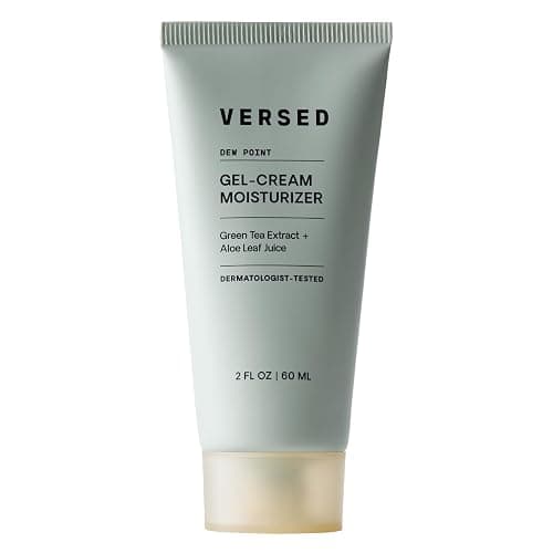 Versed Dew Point Gel Moisturizer For Face - Antioxidant-Rich Gel Cream with Green Tea Extract + Aloe Leaf Juice - Fast Absorbing, Non-Greasy Hybrid Facial Cream for Dry Skin, Vegan (2 fl oz) - Image 1
