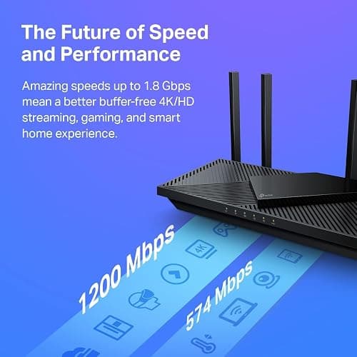 TP-Link AX1800 WiFi 6 Router V4 (Archer AX21)  thumbnail 2