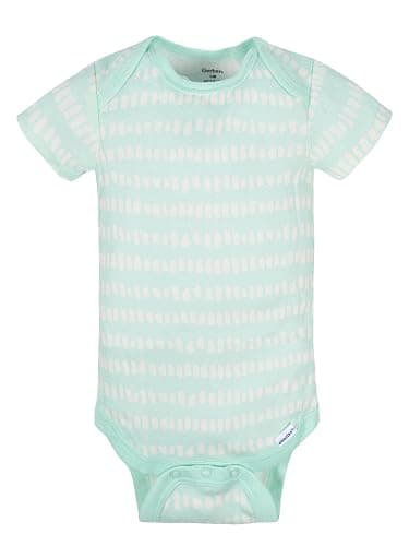 Gerber Unisex-Baby 8-pack Short Sleeve Onesies Bodysuits thumbnail 4