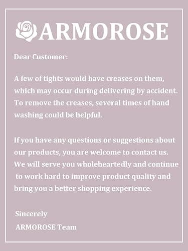 ARMOROSE Indestructible Tights for Women, Rip Resistant Durability T-Crotch Pantyhose Semi Sheer High Waist Stockings thumbnail 7