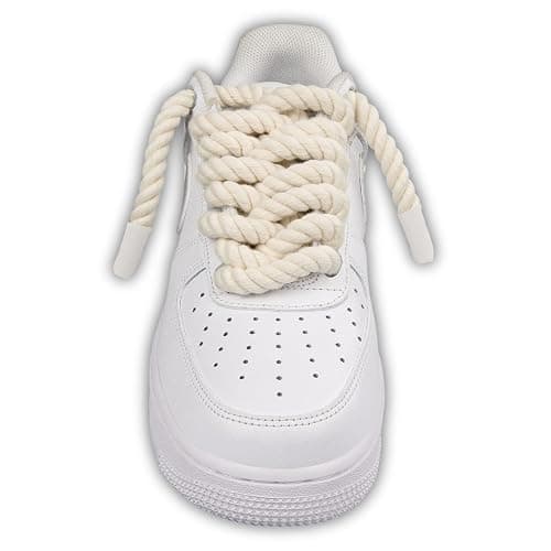Endoto Rope Laces for Air Force 1, Thick Chunky Fat Shoelaces Strings for AF Sneaker Shoes thumbnail 2