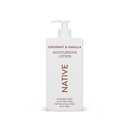 Native Body Lotion Contains Naturally Derived Plant-Based Moisturizers for Women and Men | Restores Dry Skin, Coconut & Vanilla, 16.5 fl oz - Image 1