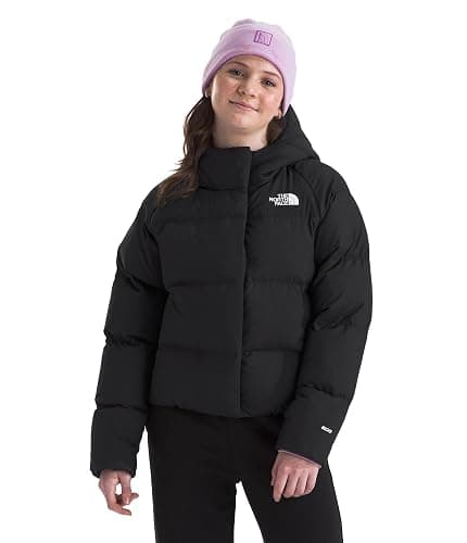 THE NORTH FACE Girls' North Down Hooded Jacket | Water Repellent, 600 Fill Recycled Waterfowl Down, & Insulated Hood - Image 1