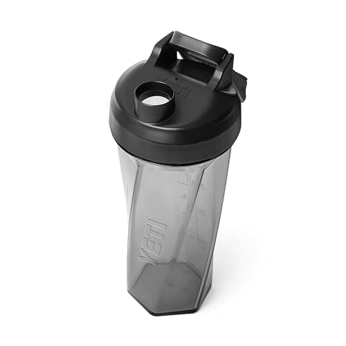 YETI Yonder Helimix Vortex Blender Shaker Bottle Holds up to 27oz | No Blending Ball or Whisk | USA Made | Portable Pre Workout Whey Protein Drink Shaker Cup | Dishwasher Safe, Charcoal thumbnail 8