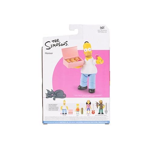 The Simpsons 5" Homer Collectible Action Figure thumbnail 8