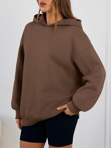 Trendy Queen Womens Oversized Hoodie Cute Comfort Sweatshirt | Soft Fleece Pullover In A Relaxed, Oversized Fit. Suitable For College Outfits, Trendy Streetwear, And Daily Home Wear thumbnail 3