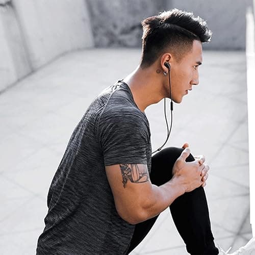 JBL Endurance Run 2 Wired - Waterproof in-Ear Sport Headphones - Black thumbnail 2