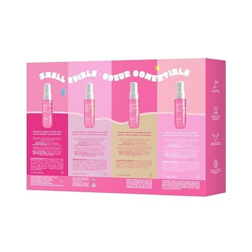 Cake Beauty Hair and Body Mist Travel Gift Set, The Finishing Touch- Fine Fragrance Mist – Infused with Aloe and Argan Oil –4 x 30mL/ 1 oz. thumbnail 2