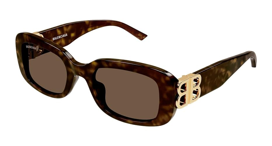 Balenciaga BB0310SK Havana/Brown 53/22/140 women Sunglasses - Image 1