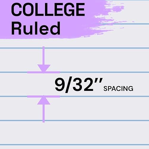 ONAVIA Composition Notebook College Ruled 6 Pack, 200 Pages (100 Sheets), 9-3/4 x 7-1/2, Marble Composition Books Bulk, Notebooks for School, Work, Office, Hard Cover Comp Book, School Supplies, Pink - Pink - 6 Pack thumbnail 5