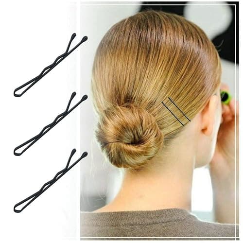 YINGFENG 220 Count Mini Wavy 1.38 Inch bobby pins black with Storage Box, Suitable for All Hair Types, Hair Clips for Kids, Girls and Women thumbnail 4