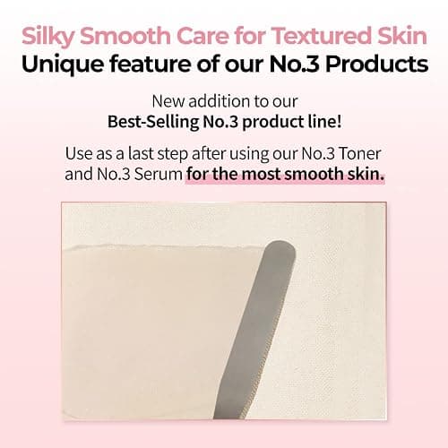 numbuzin No.3 Cream | Velvet Beauty Cream | Hydration, Textured Skin, Poreless, Smooth Skin, Makeup Prep, Primer, Niacinamide | 2.02 fl. oz. thumbnail 6