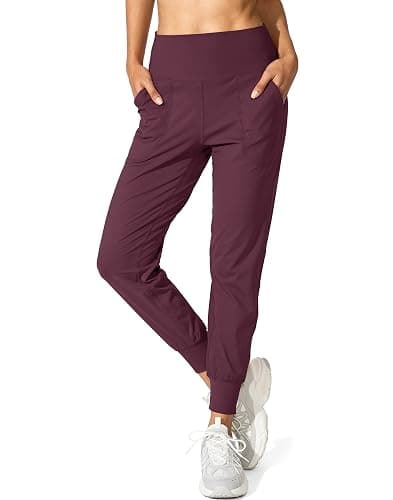 G Gradual Women's Joggers High Waisted Yoga Pants with Pockets Loose Leggings for Women Workout, Athletic, Lounge - Image 1