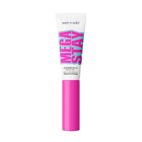 wet n wild Mega Stay Extreme Hold Brow Gel, Lightweight, Non-Sticky & Flake-Free Formula, Long-Lasting 16-Hour Wear, Sculpted & Laminated Brow Look, Easy Application, Cruelty-Free & Vegan - Clear thumbnail 2
