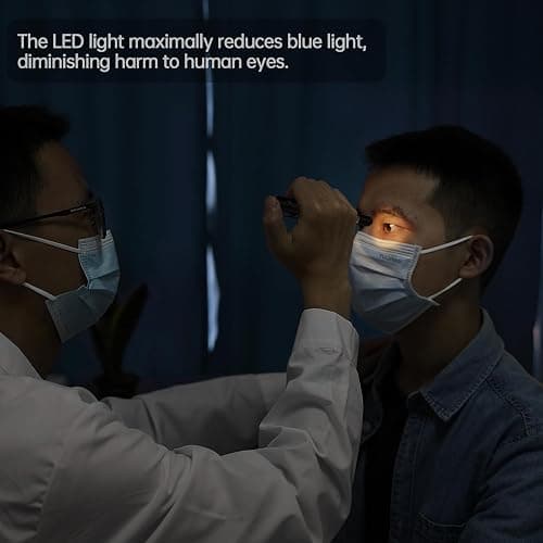 RISEMART Rechargeable Pen Light for Nurse, Rechargeable LED Portable Medical PenLight for Nurse, Doctor, First Aid, EMT, Nursing,Nursing Student,Warm/Cool White Black1 thumbnail 5