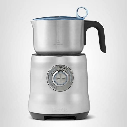 Breville BMF600XL Milk Café Frothe, Brushed Stainless Steel | Easily craft rich and creamy hot milk drinks at home, including lattes, cappuccinos, chai tea, and hot chocolate thumbnail 5