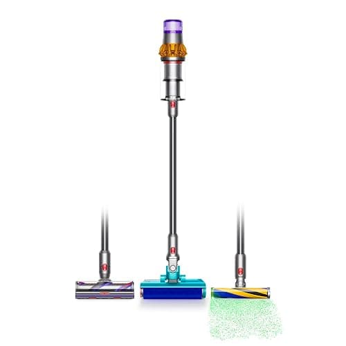 Dyson V15s Detect Submarine​ Wet Dry Vacuum, Yellow/Nickel - Image 1