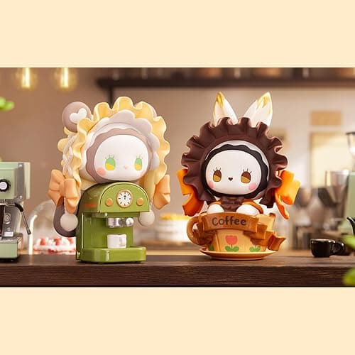 Emma Coffee Shop Series Blind Box Action Figures Mystery Box Cute Random Toys Birthday Gifts Christmas Collectible Toy for Desktop Ornaments,1PC thumbnail 8