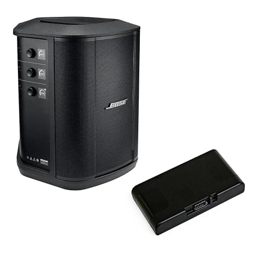 S1 Pro+ Portable Wireless PA System with Bluetooth, Black with Extra Battery - Image 1