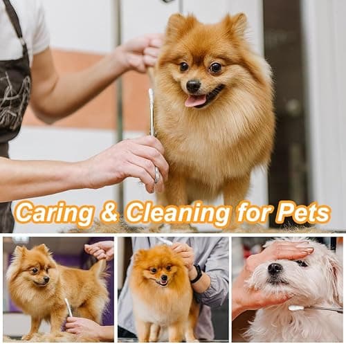 Ainiv 2 Piece Hemostat Curved and Straight Stainless Steel Self-Locking Fishing Forceps Piercing Remover Tool Piercing Grabber Tool for Nurses Pet Grooming Care Fishing DIY Crafting(5") thumbnail 4