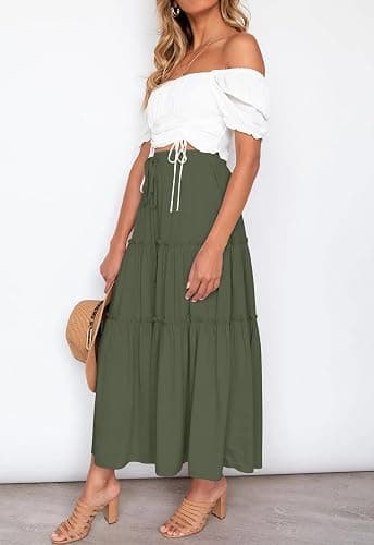 Ruffle Maxi Skirt thumbnail 4