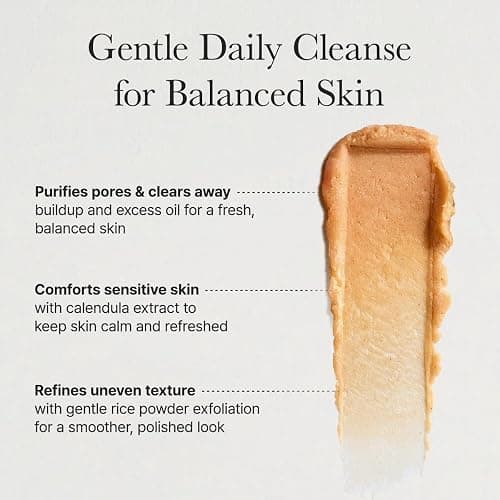 Arencia Calendula Rice Mochi Fresh Cleanser - Moisturizing, Brightening & Deep-Cleansing (4.23oz) thumbnail 4